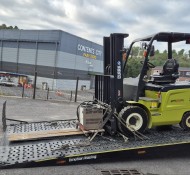 일산 파주 촬영장 지게차탁송 운송